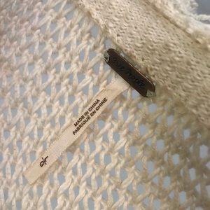 Free People knit cardigan